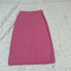 Midi Pink Skirt